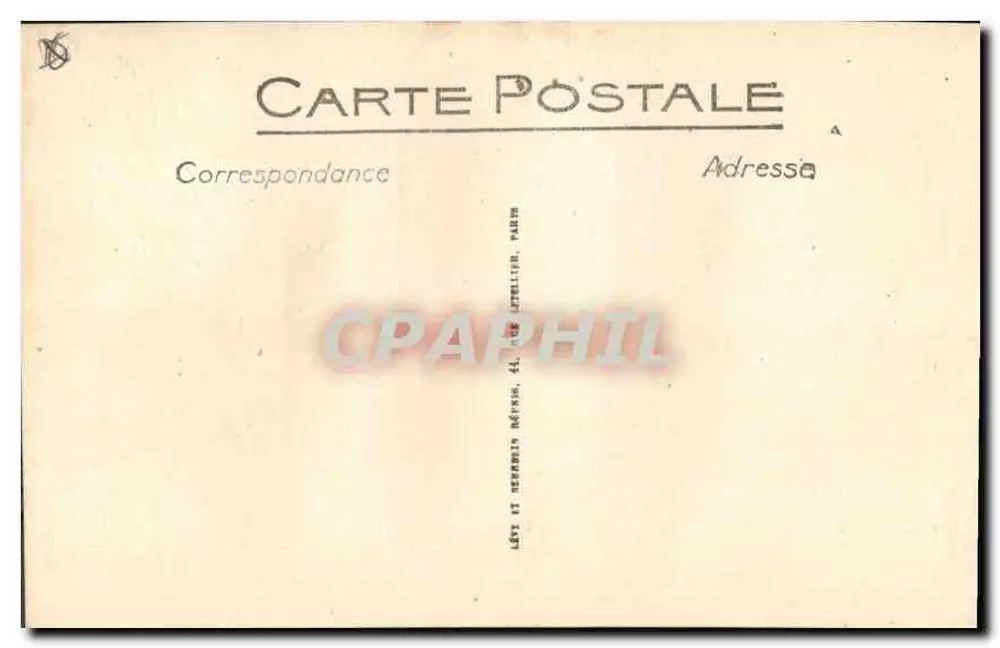 Marseille — A Rue de la République — Cinématographe - Verso