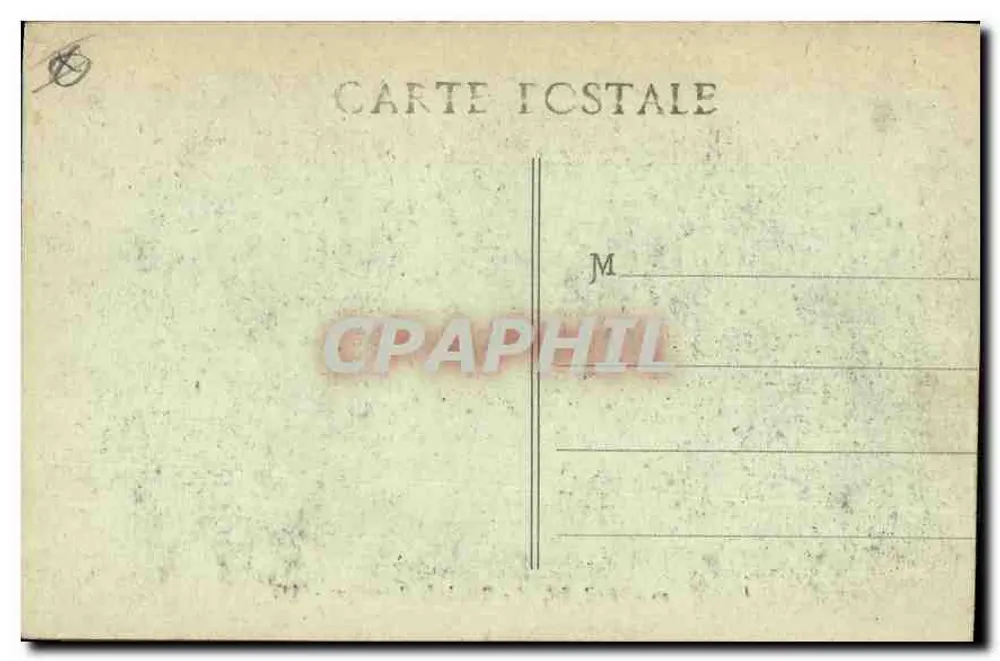 MARSEILLE - Rue de la République — vista do canto com um cinema — E. L. - Verso