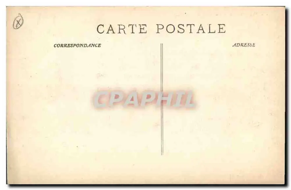Marseille - La Rue de la République — vista urbana con tram e negozio 'La Samaritaine' — n°1 - Verso