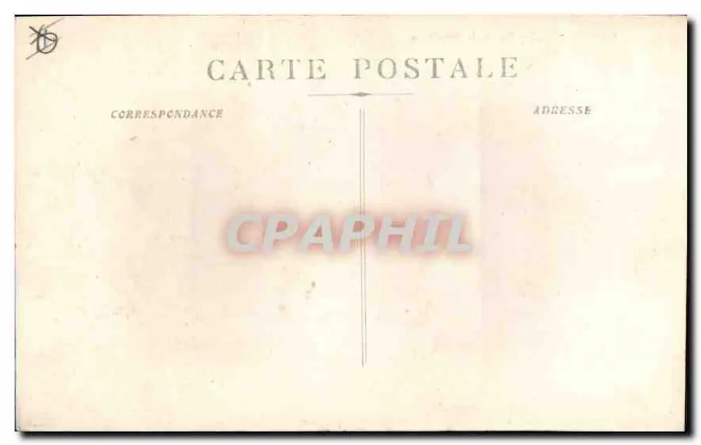 Marselha — Rue de la République — Editor não identificado, n° de série 1 - Verso