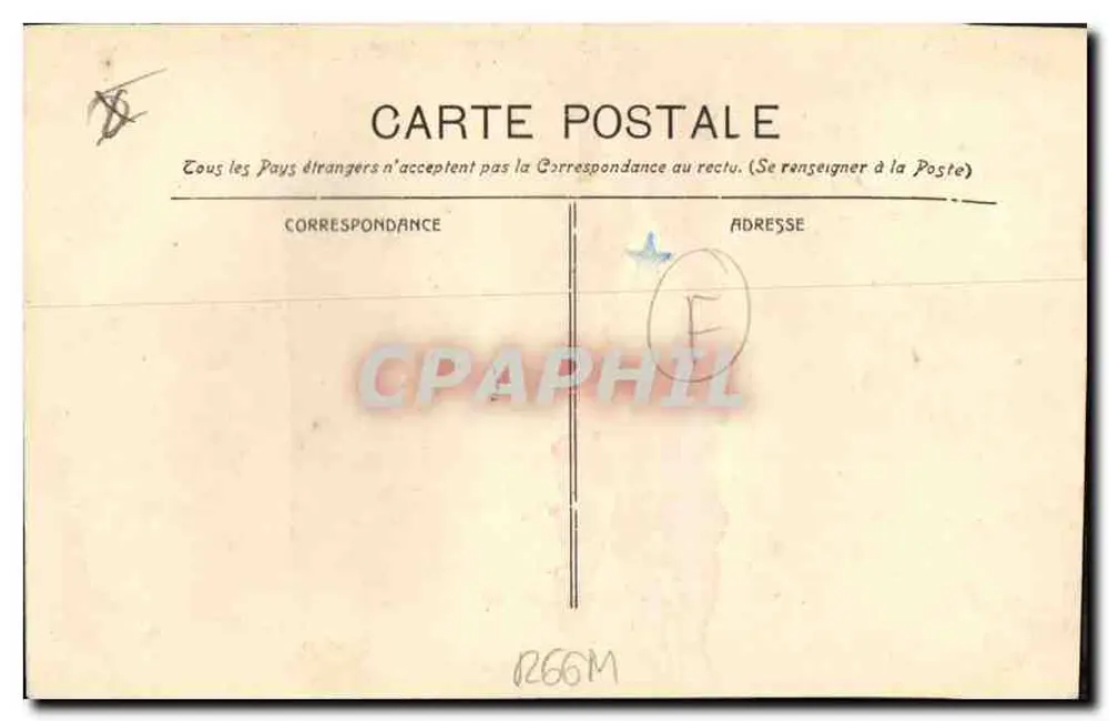 Marselha — A Rue de la République — L. P. Marseille - Verso