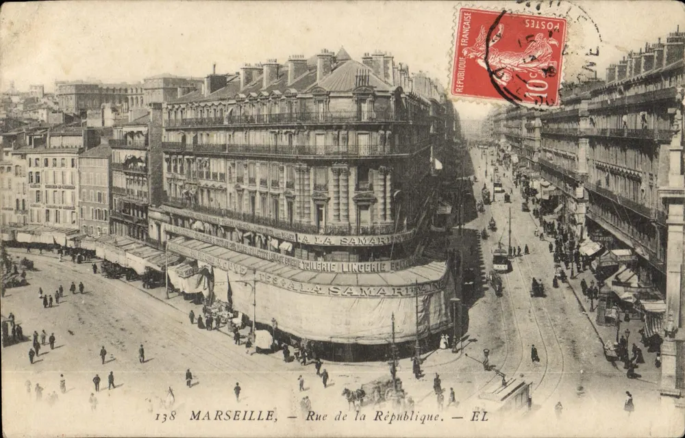 Marselha — Rue de la République — ÉL, n°138 - Frente