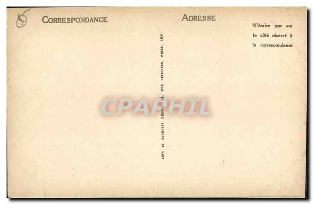 Marseille — A Rue de la République — LL - Verso