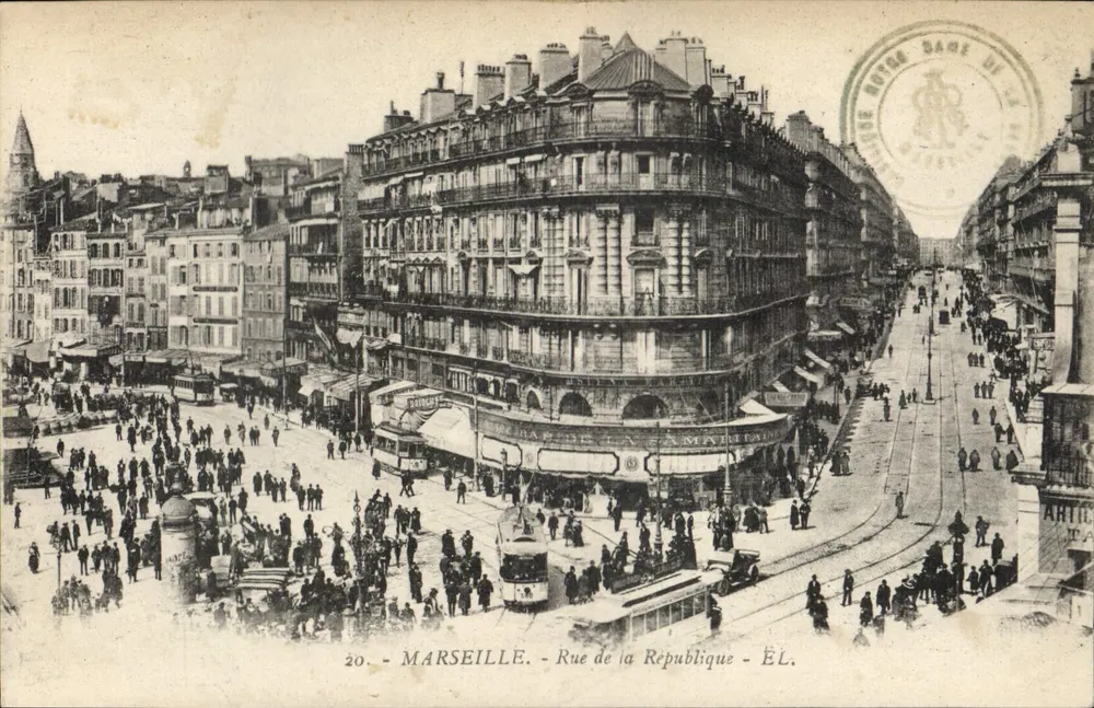 Marseille - Rue de la République — ÉL. n°20 - Frente