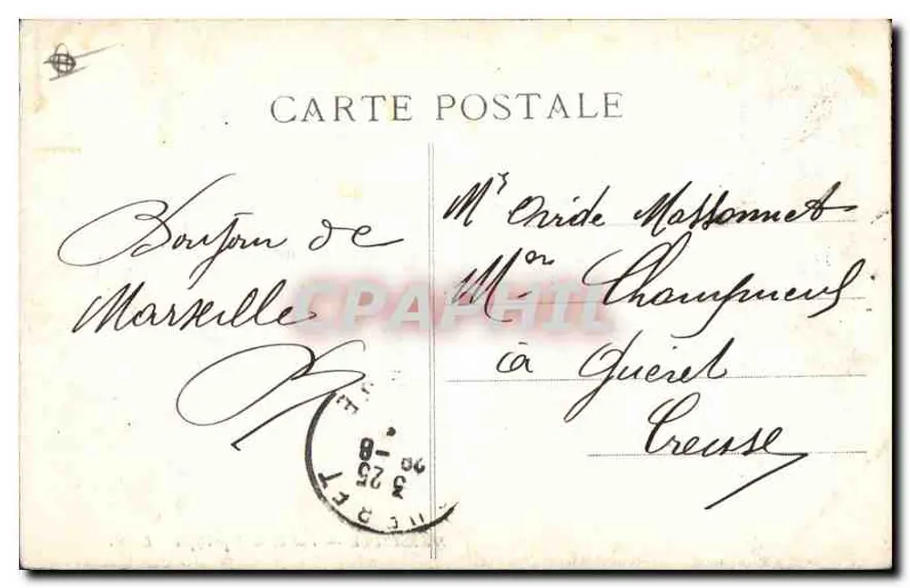 Marseille — Rue de la République — L. M. - Verso