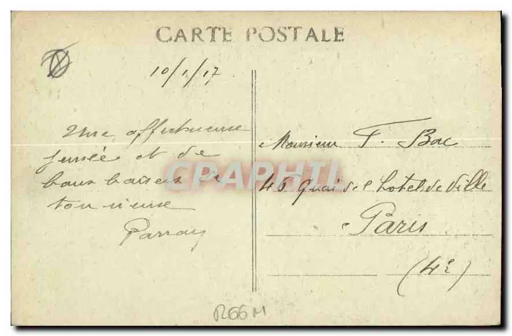 Marselha - Rue de la République - Z.Z. - Cinématographie de la Santal - Verso