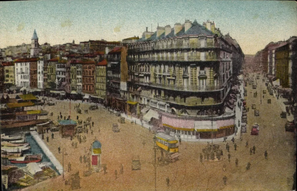 Marseille — A Rue de la République — Canal — Edição 'La Cigogne', 9 bis - Frente