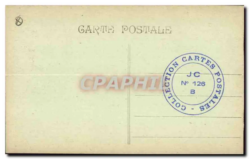 Marseille — Rue de la République — Coleção JC N° 126 B - Verso