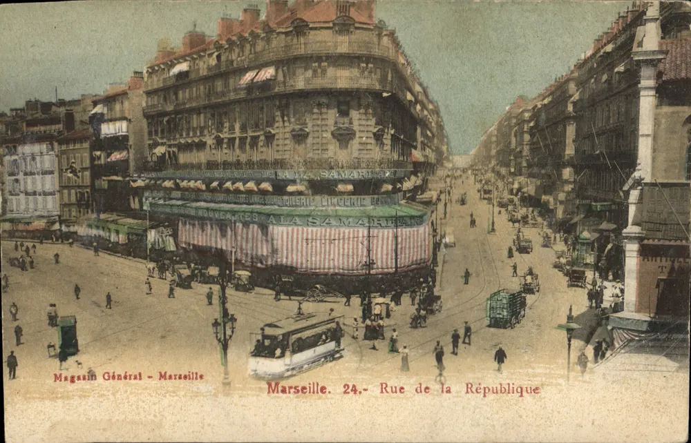 Rue de la République — Marseille — Magasin Général - Frente