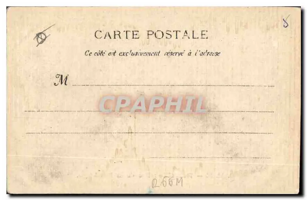 Marseille — Rue de la République — G. M. 34 - Verso