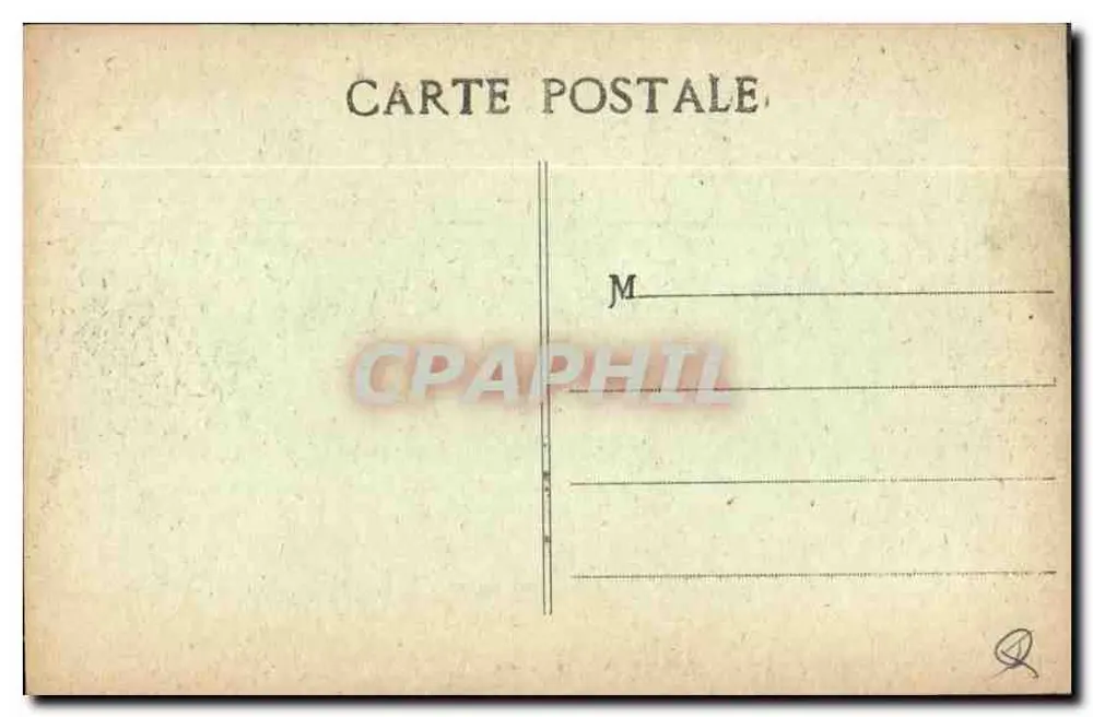 Marselha - Rue de la République — Cinématographe no canto — A.G.A. n°20 - Verso