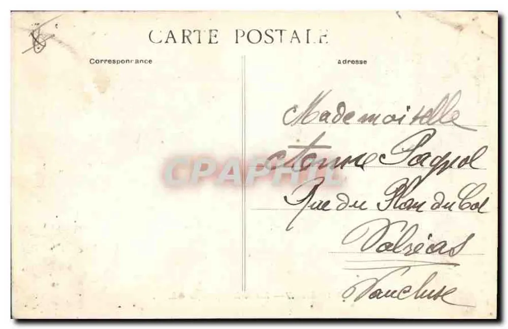 Marselha — Rue de la République — L. M. - Verso