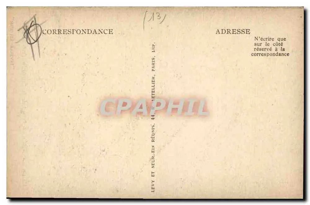 Aix-en-Provence — Portal der Kathedrale (15. Jahrhundert) — Verlag Tavelle - Rückseite
