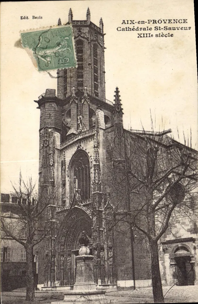 Aix-en-Provence — Kathedrale Saint-Sauveur des 13. Jahrhunderts — Edit. Boulis - Vorderseite