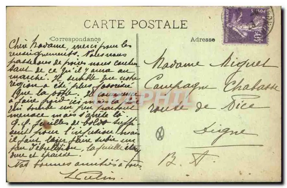 Aix-en-Provence — Kathedrale Saint-Sauveur — Édition Carlo - Rückseite