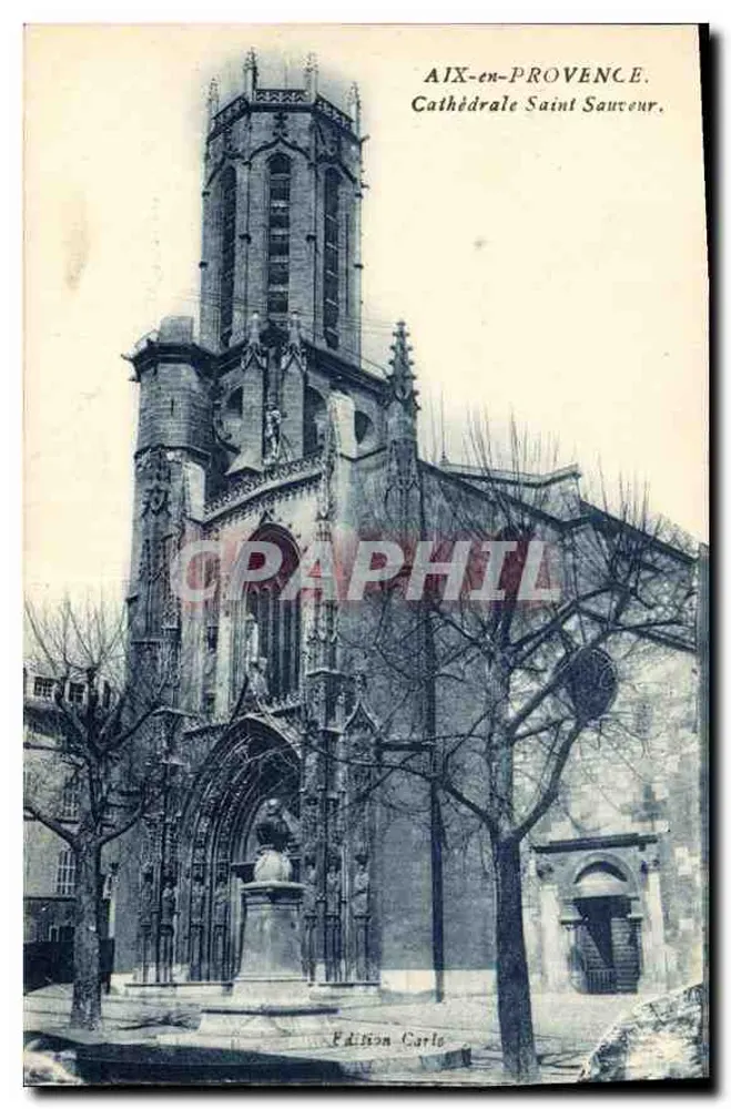 Aix-en-Provence — Kathedrale Saint-Sauveur — Edition Carlo - Vorderseite