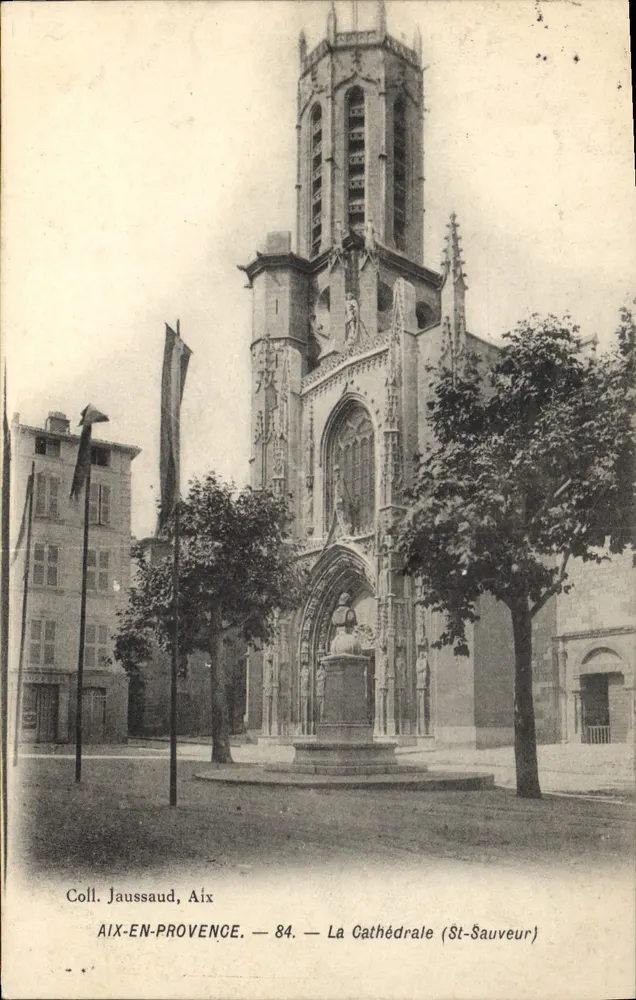Aix-en-Provence — Die Kathedrale (St-Sauveur) — Sammlung Jaussaud, Nr. 84 - Vorderseite