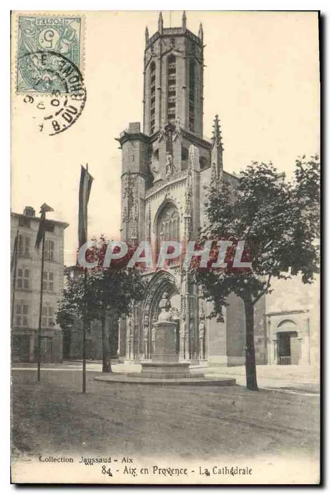 Aix-en-Provence — A Catedral — Jausaud - Frente