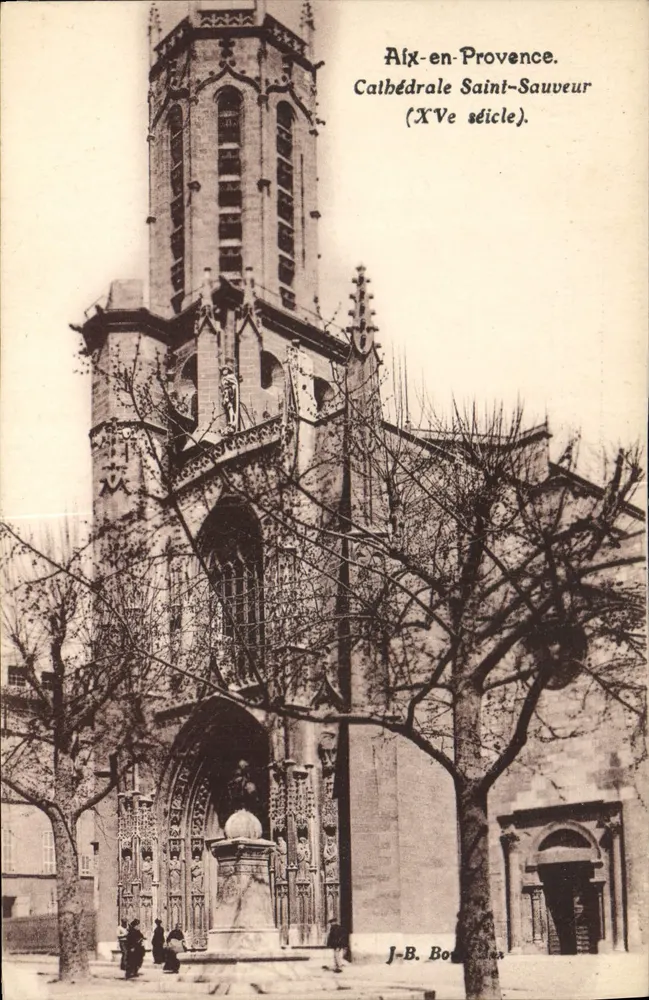 Aix-en-Provence. Kathedrale Saint-Sauveur (15. Jahrhundert). — J-B. Bonnassies - Vorderseite