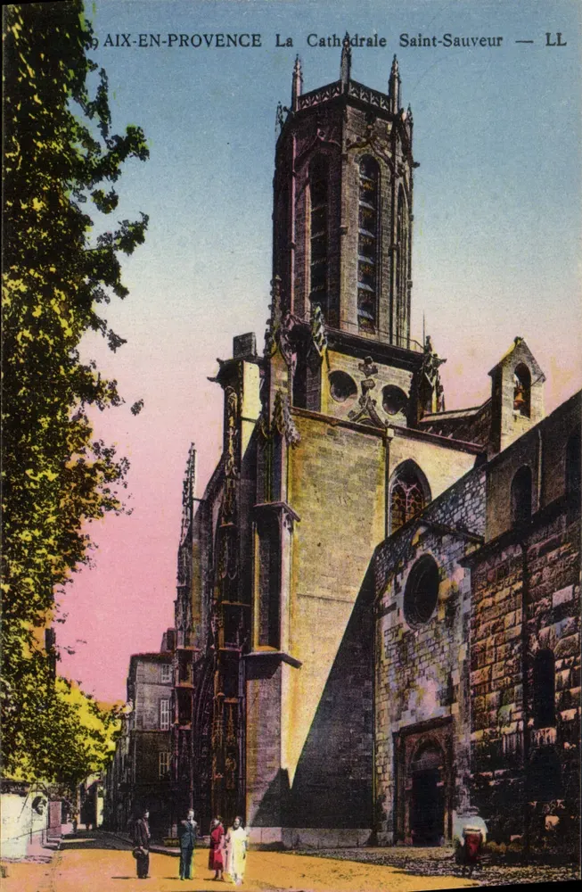 Aix-en-Provence — Kathedrale Saint-Sauveur — LL - Vorderseite