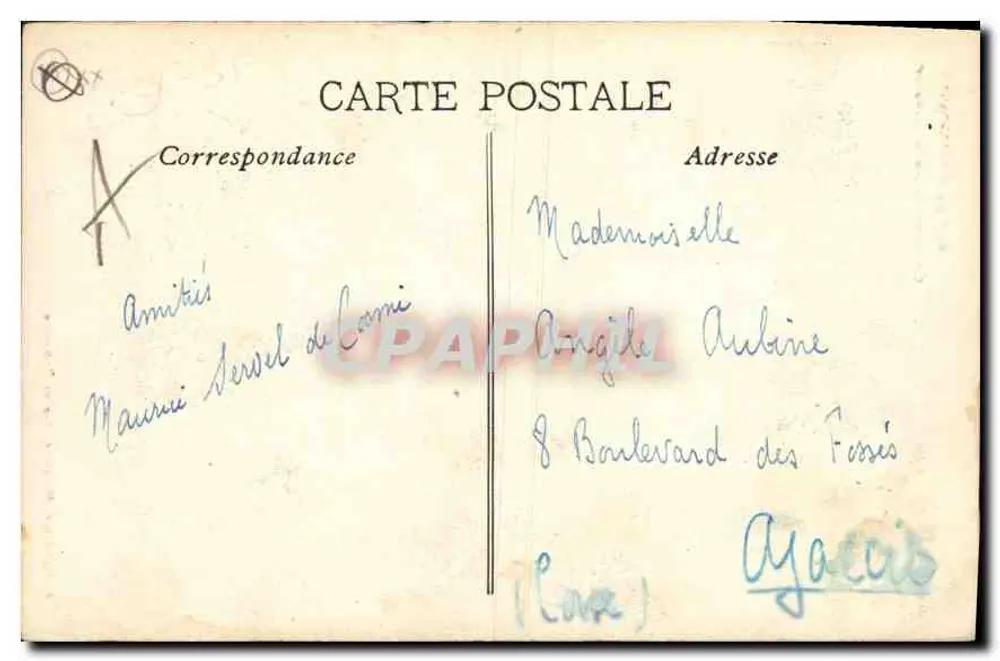 Aix en Provence — Kathedrale Saint Sauveur — Sammlung Matinnet - Rückseite