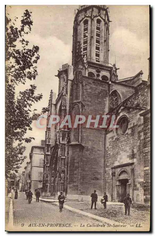 Aix-en-Provence — Die Kathedrale Saint-Sauveur — LL. Imp. Lévy Fils et Cie, Paris - Vorderseite