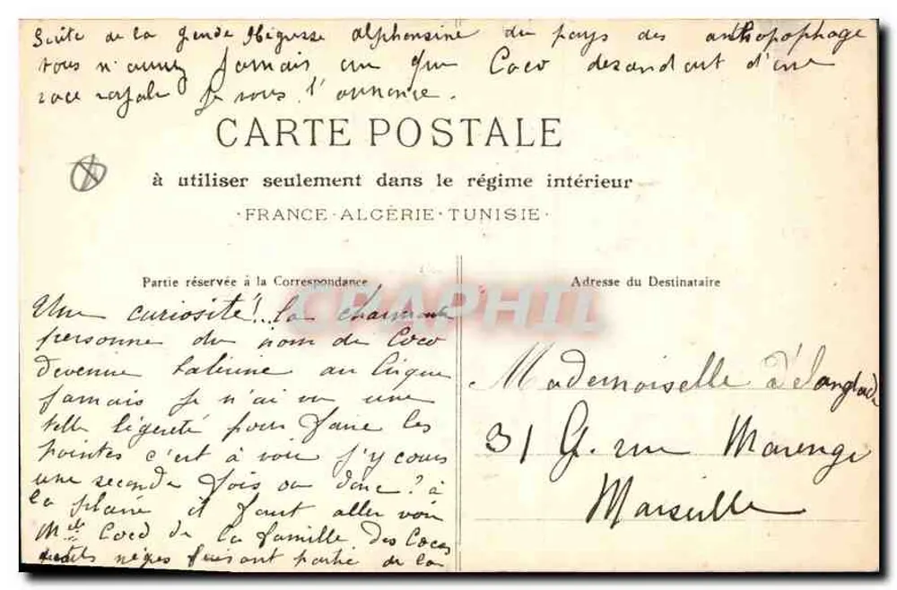 Aix-en-Provence - 84 - A Catedral — Col. Jaussaud - Verso