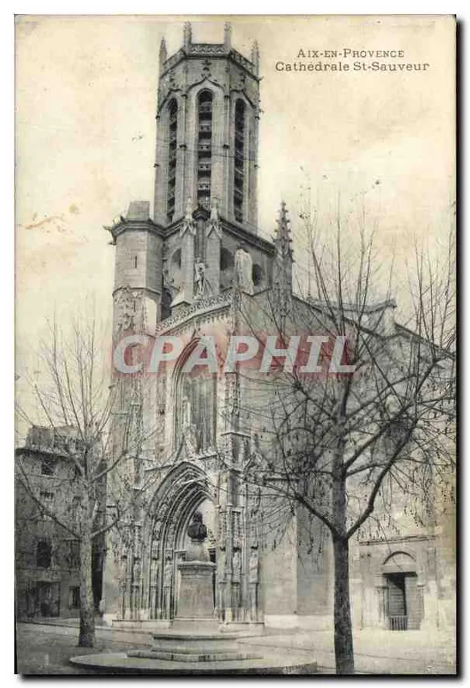 Aix-en-Provence — Kathedrale Saint-Sauveur - Vorderseite
