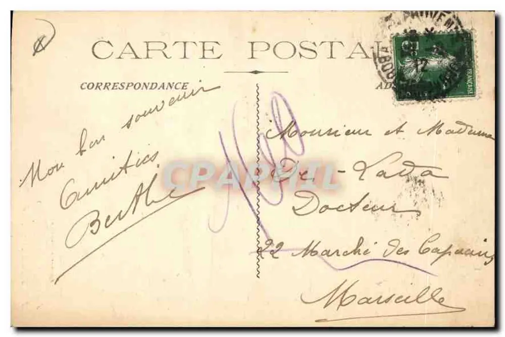 Aix-en-Provence — Kathedrale Saint-Sauveur (13. Jahrhundert) — J. B. Bouis, Verlag - Rückseite