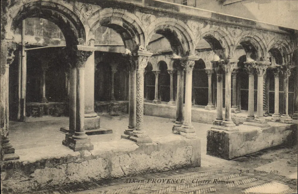 Aix-en-Provence — Cloître Romano — J. B. Bonis, editor - Frente