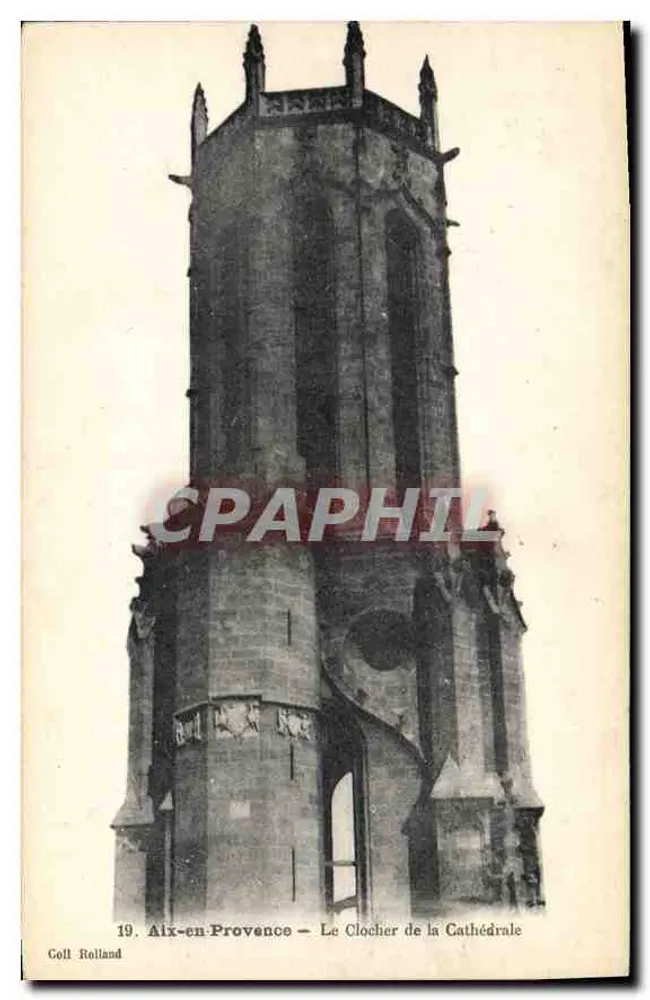 Aix-en-Provence — Der Turm der Kathedrale — Goll Roland, n°19 - Vorderseite