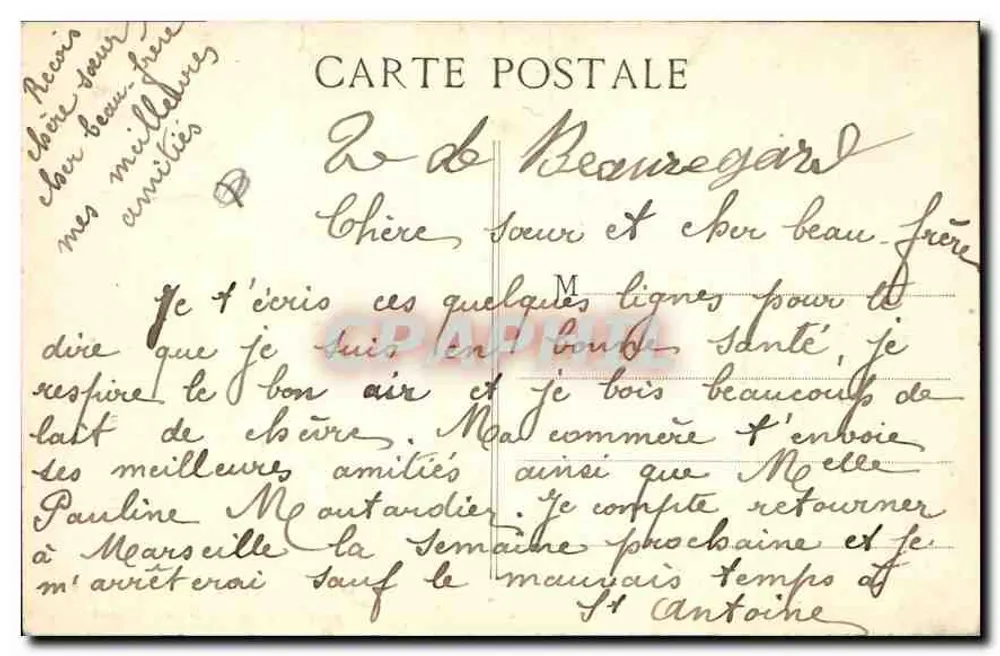 Aix-en-Provence — Kathedrale St-Sauveur — Verlag Une - Rückseite