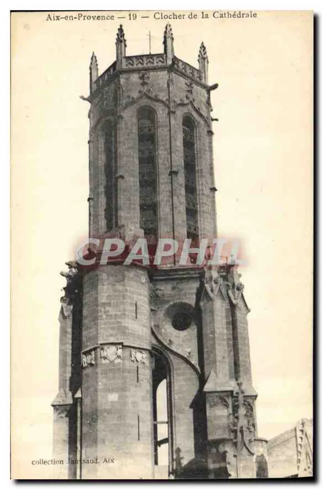Aix-en-Provence — Turm der Kathedrale — Sammlung Lhessaud, n°19 - Vorderseite