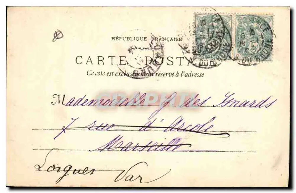 Aix-en-Provence — Claustro da Catedral (século XI) — G. Jaussaud, n°7 - Verso
