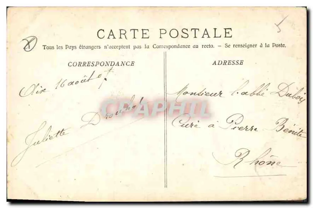 Aix-en-Provence — Geschnitzte Tür der Kathedrale — Sammlung Jaussaud, n°20 - Rückseite