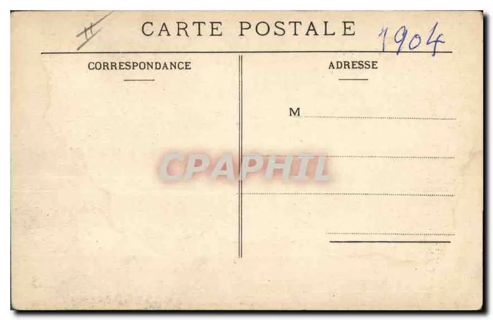 Marseille — Ein Stück vom Vieux-Port — IMP MOULLOT - MARSEILLE - Rückseite
