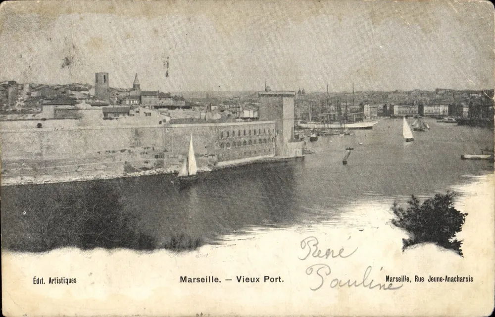 Marselha — Velho Portos — Ed. Artísticas - Frente