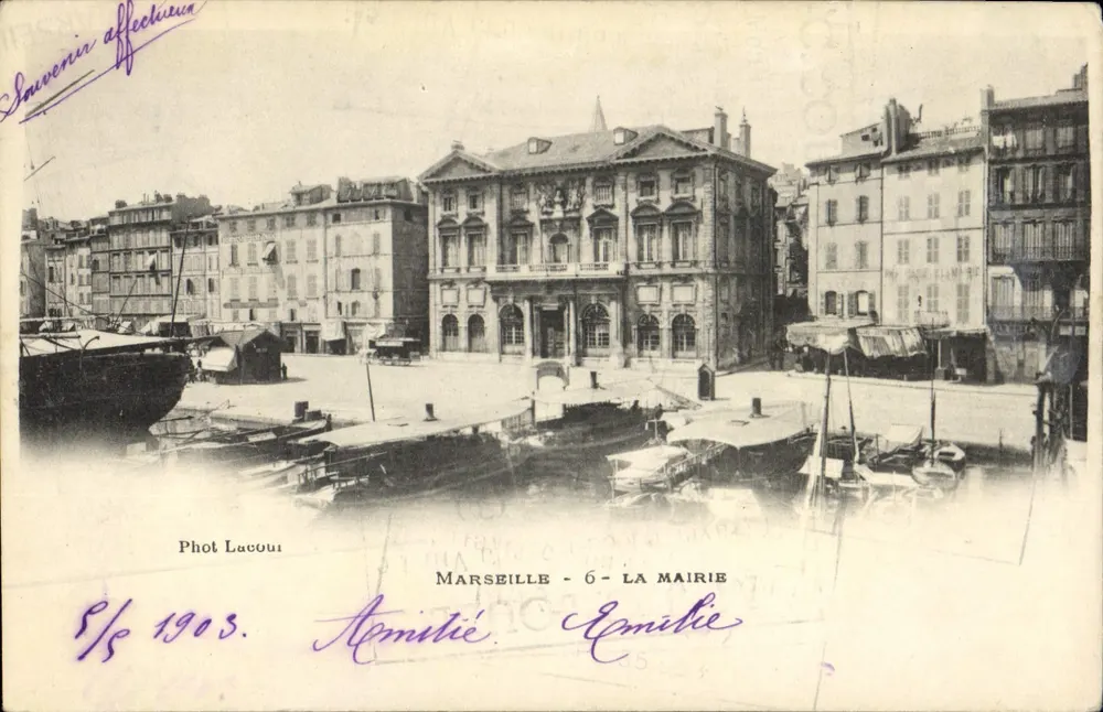 Marseille - 6 - LA MAIRIE — Phot Lacoui - Voorkant