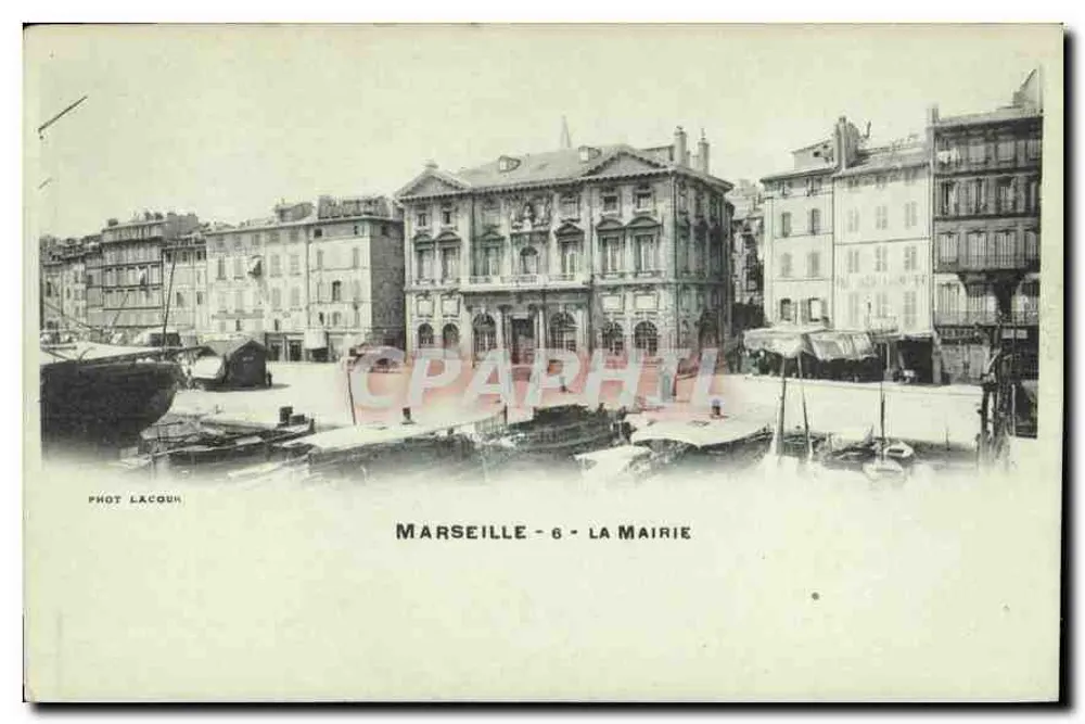 Marselha - A Prefeitura — Fot. Lacour, n°6 - Frente