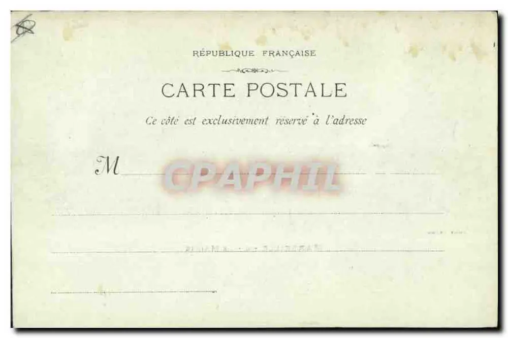 Marselha - A Prefeitura — Fot. Lacour, n°6 - Verso