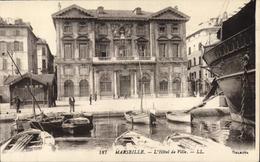Marsiglia — Il Municipio — SELECTA - Recto