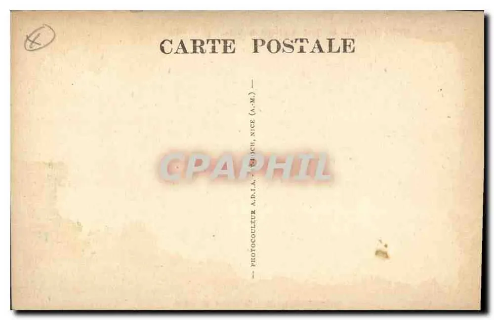 Marseille — Le Quai et l'Hôtel de Ville — Photocouleur A.D.I.A., Nice (A.M.) - Rückseite