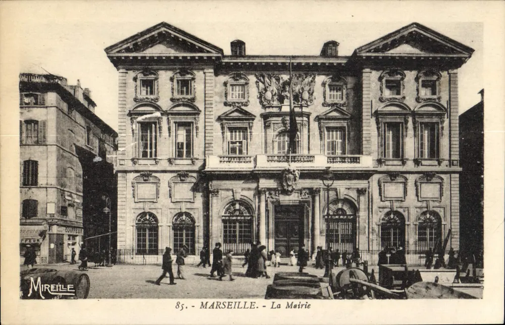 Marseille - A Prefeitura — Editor Mireille, n° 85 - Frente