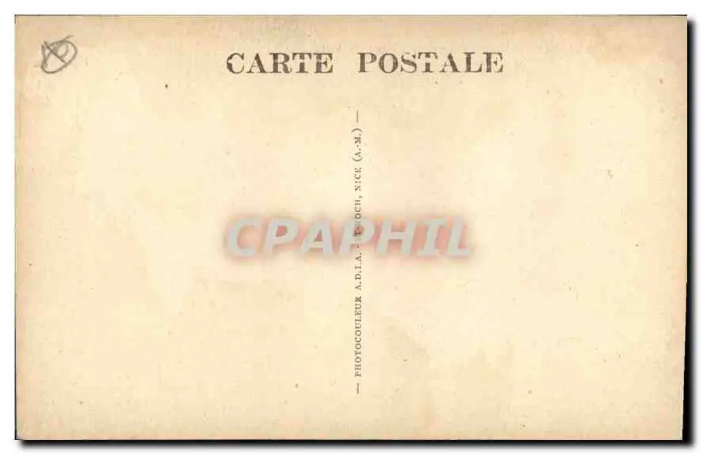 Marseille — Der Kai und das Rathaus — Photocouleur A.D.I.A., Nice (A.-M.) - Rückseite