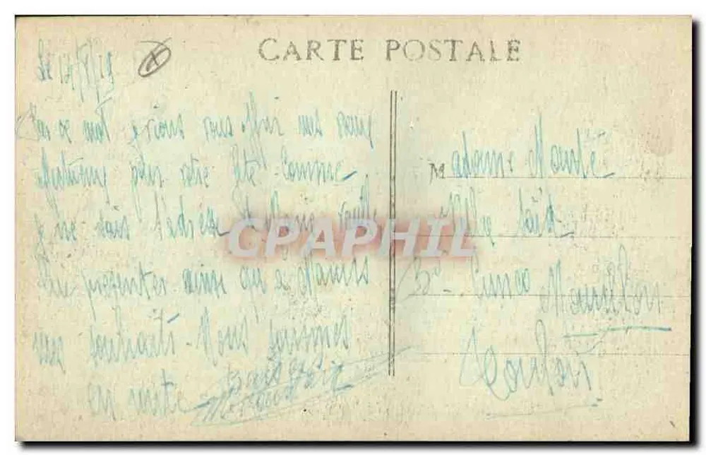 Marselha - A Prefeitura — Z.Z. — Editor Z.Z. - Verso