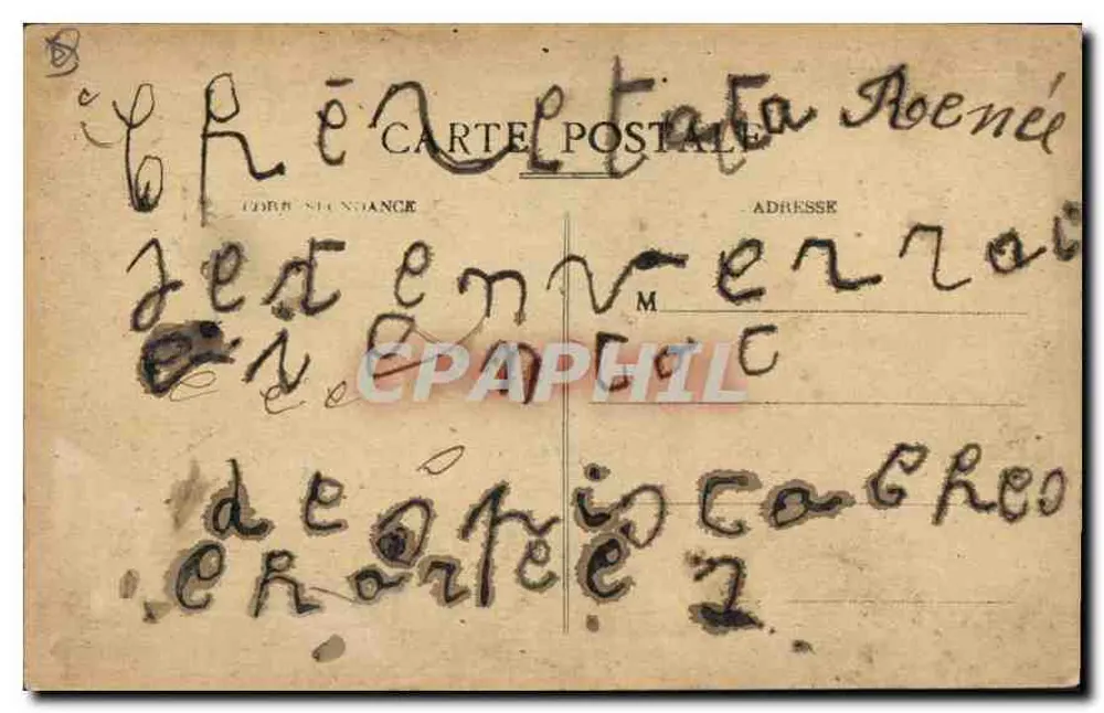 Marseille - A Prefeitura - A.C. - Verso