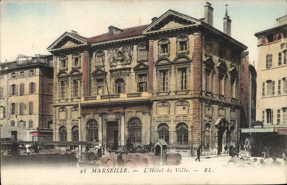 Marsella — El Ayuntamiento — EL. - Anverso
