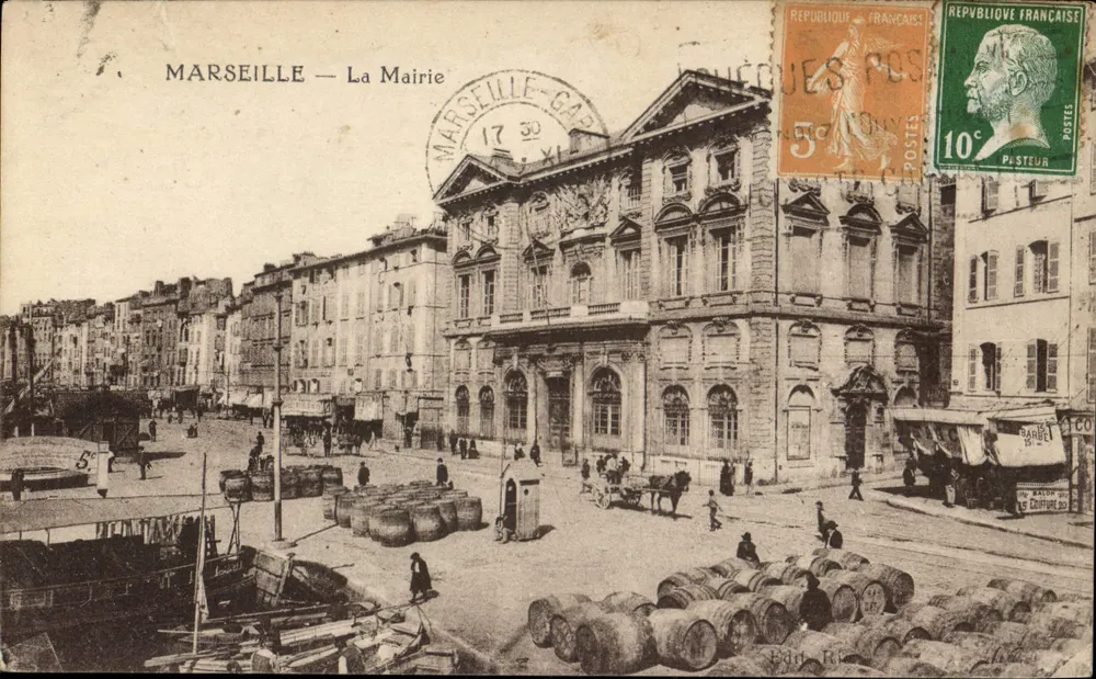 Marseille — La Mairie — Ed. Ric - Voorkant