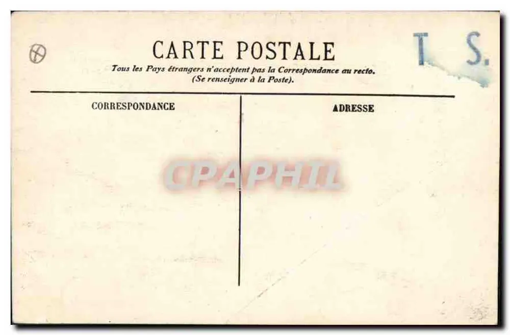 Marselha — Hotel de Ville — EL. - Verso