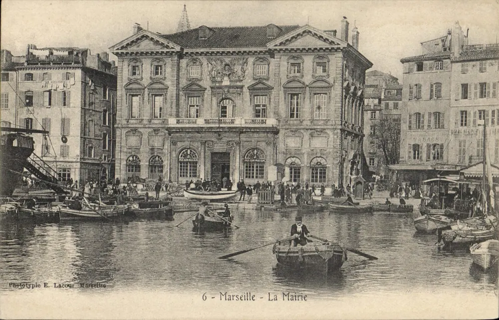 Marseille - De gemeente — Fototypie E. Lacour, n°6 - Voorkant